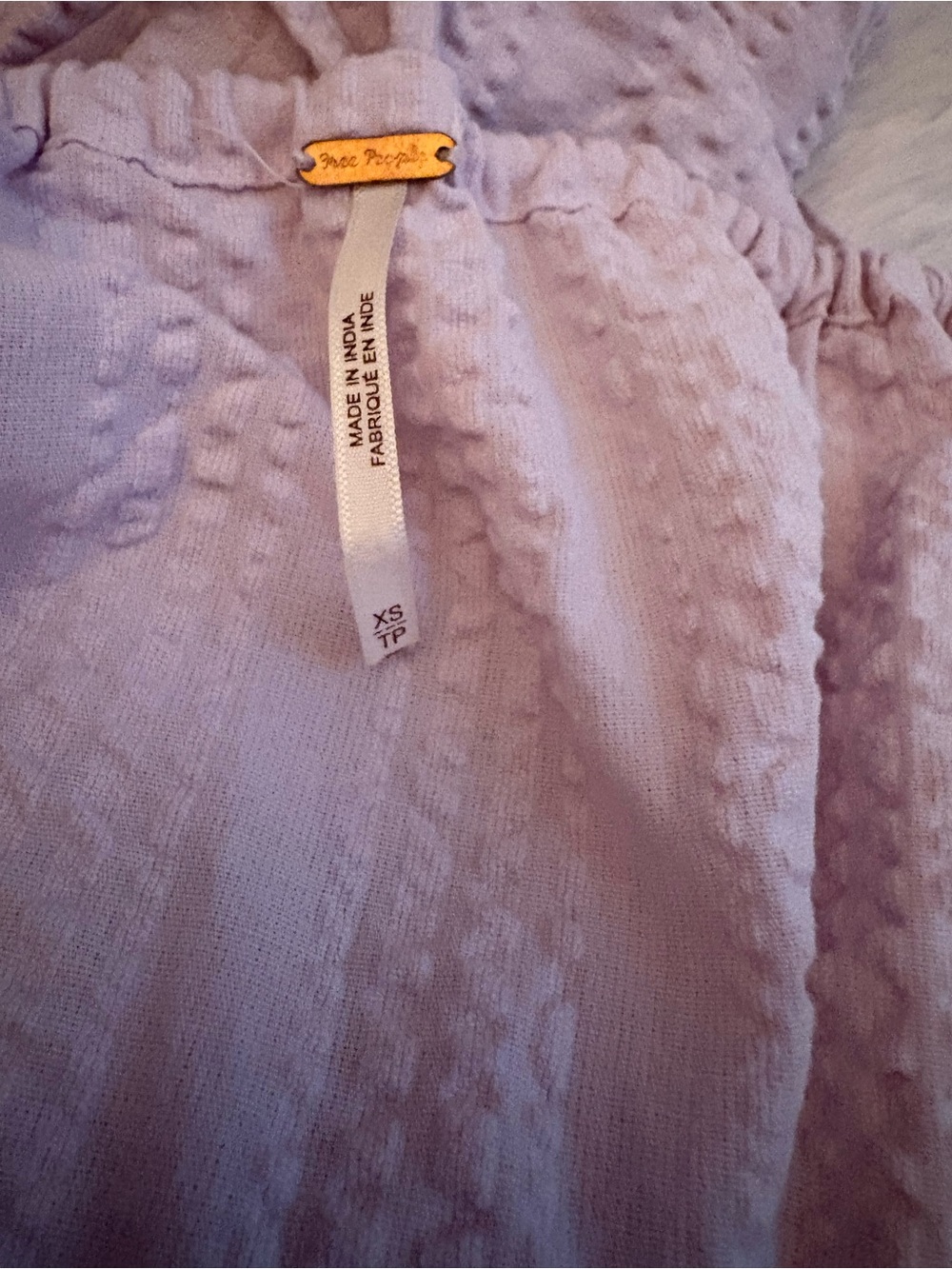 Free People Tamara Lilac Open Back Seersucker Midi/Maxi Dress - Picture 16 of 16